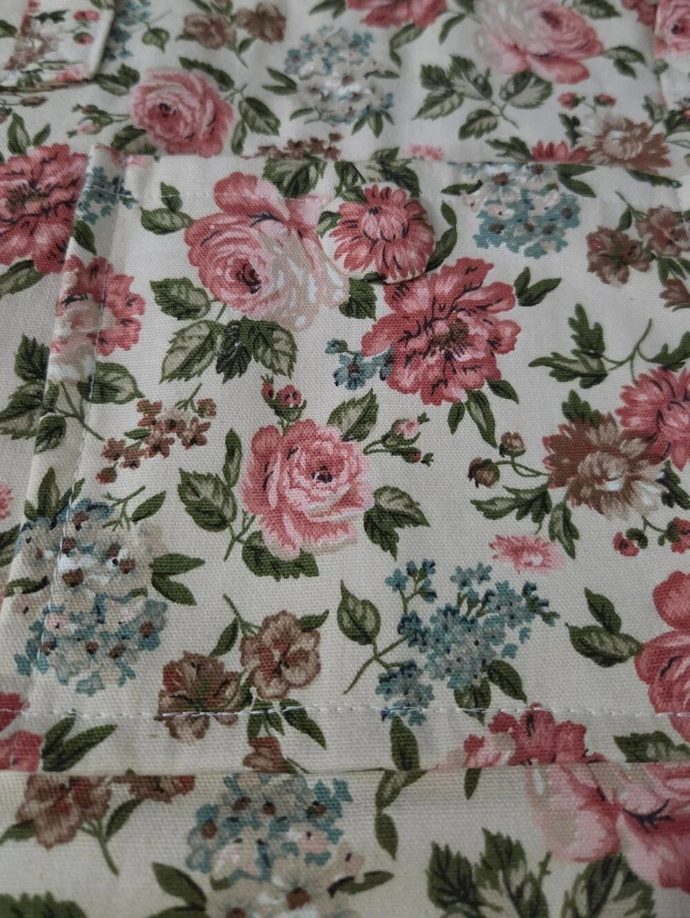 Source Unknown floral fabric